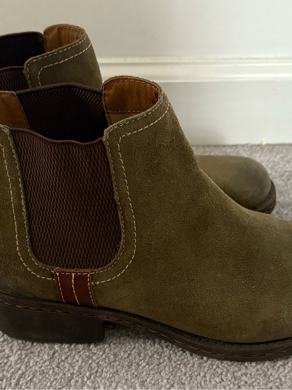 Comfortiva Leather Chelsea Ankle boots. Worn twice